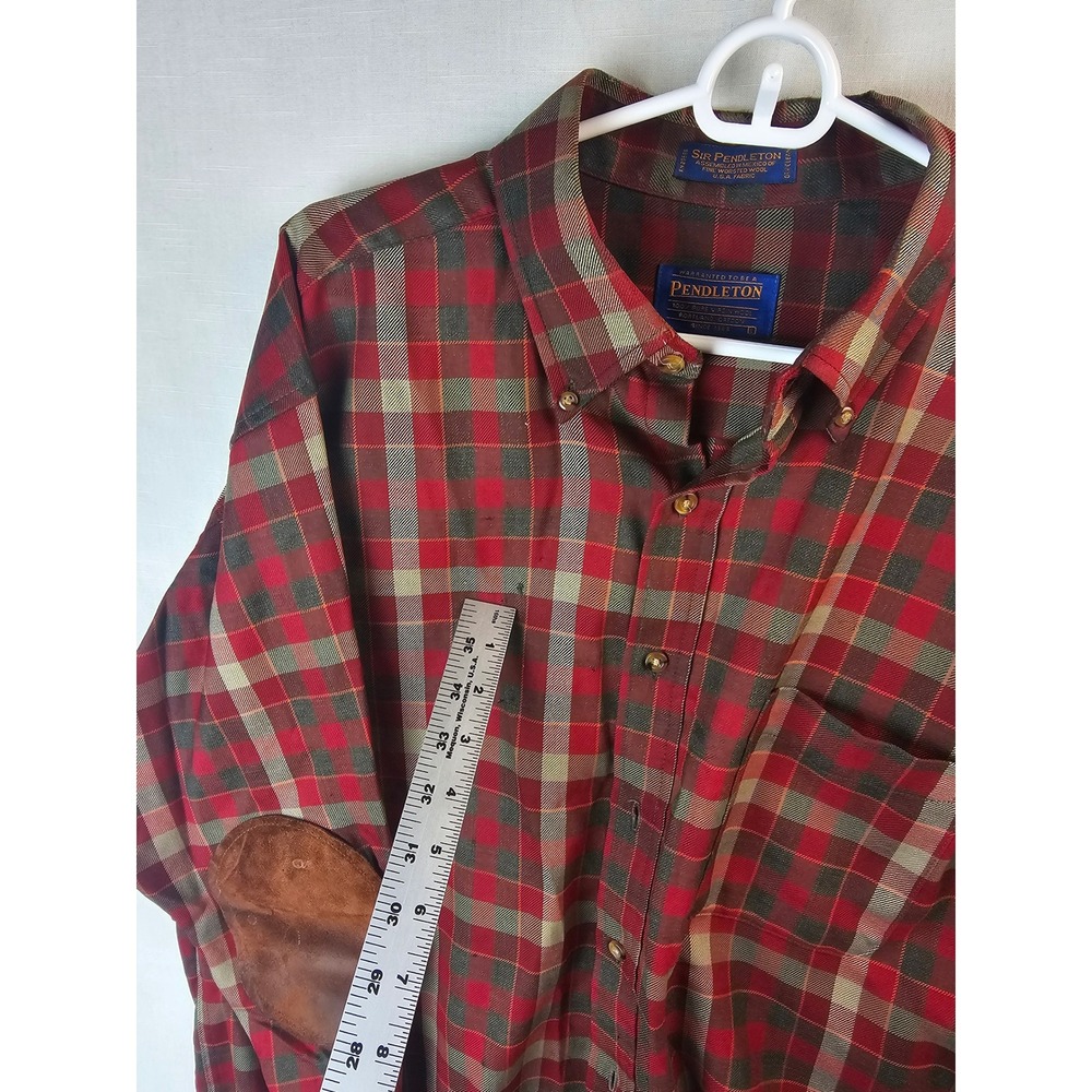 Pendleton Sir Pendleton Wool Plaid Button Down Sh… - image 5
